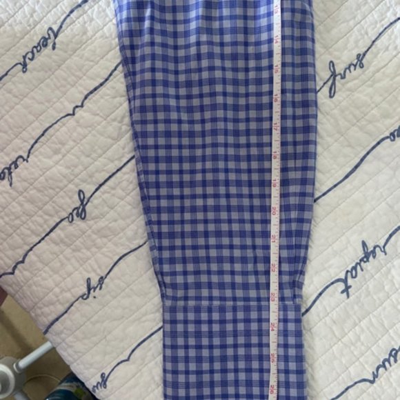 Tom Ford Blue Check Dress Shirt in Sz 43 EUC - Picture 11 of 11